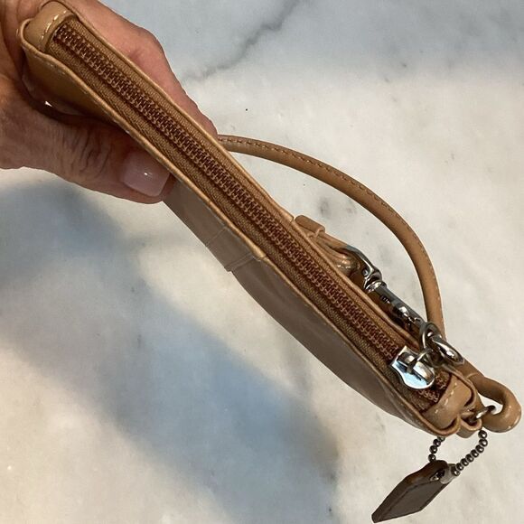 Coach Smooth Leather Clutch Wristlet - Picture 10 of 11